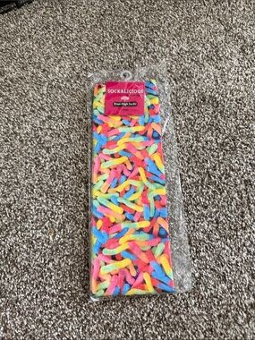 Kids Multicolor Knee-High Socks NEW